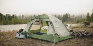 camping family tent