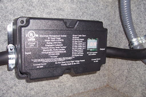 RV surge protector