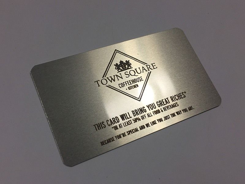 Metal Business Card