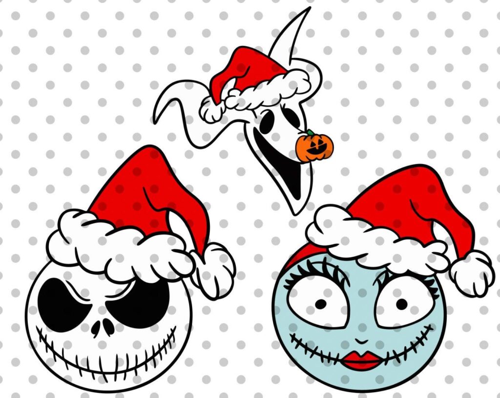 THE NIGHTMARE BEFORE CHRISTMAS SVG