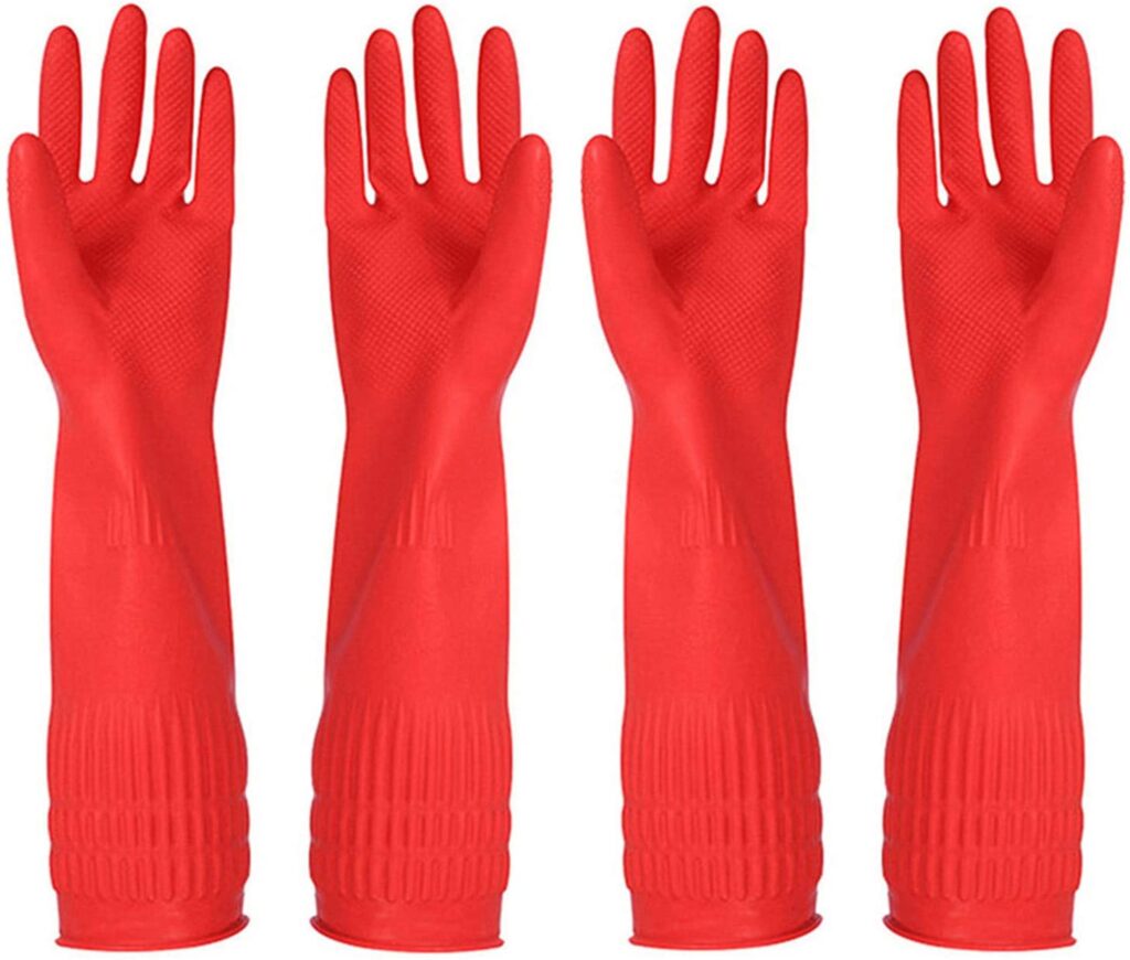 dishwashing gloves
